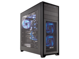 Corsair ATX Obsidian Series 750D Airflow Edition Full Tower Computer Black Case Model CC-9011078-WW Corsair ATX Obsidian Series 750D Airflow Edition Full Tower Computer Black Case Model CC-9011078-WW