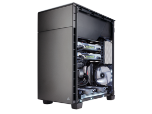 Corsair ATX Carbide Clear 600C Inverse Full Tower Computer Black Case Model CC-9011079-WW Corsair ATX Carbide Clear 600C Inverse Full Tower Computer Black Case Model CC-9011079-WW