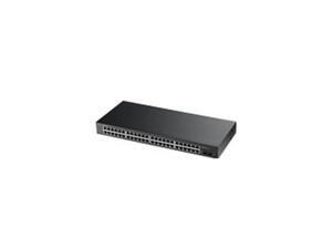 ZYXEL GS1900-48 GS1900-48 - 48 Port GbE L2 Web Managed Rackmount Switch w/2 SFP (50 Ports Total) ZYXEL GS1900-48 GS1900-48 - 48 Port GbE L2 Web Managed Rackmount Switch w/2 SFP (50 Ports Total)