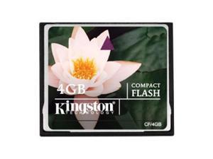 KINGSTON CF/4GB Kingston 4GB CompactFlash Card KINGSTON CF/4GB Kingston 4GB CompactFlash Card