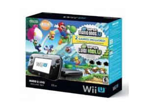 NINTENDO WUPSKAFP Wii U Console Black Deluxe NINTENDO WUPSKAFP Wii U Console Black Deluxe