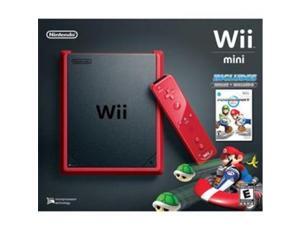 NINTENDO RVOSRAAC Nintendo Wii Mini Red Console with Mario Kart Wii Game NINTENDO RVOSRAAC Nintendo Wii Mini Red Console with Mario Kart Wii Game