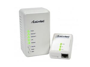 ACTIONTEC PWR51WK01 Wireless Network Extender + Powerline Network Adapter 500 ACTIONTEC PWR51WK01 Wireless Network Extender + Powerline Network Adapter 500