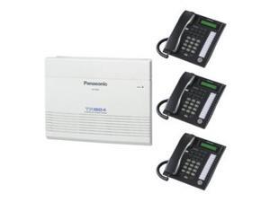 PANASONIC KX-TA824PACK pack with (1) TA824 KSU and (3)T7731B phones PANASONIC KX-TA824PACK pack with (1) TA824 KSU and (3)T7731B phones