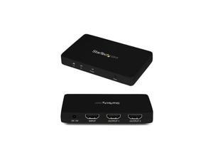 STARTECH.COM ST122HD4K 4K HDMI 2-Port Video Splitter - 1x2 HDMI Splitter w/ Solid Aluminum Housing - 4K 30Hz STARTECH.COM ST122HD4K 4K HDMI 2-Port Video Splitter - 1x2 HDMI Splitter w/ Solid Aluminum Housing - 4K 30Hz