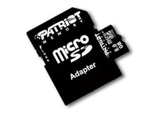 PATRIOT MEMORY PSF8GMCSDHC10 Patriot Memory 8GB microSDHC Class 10 Flash Card PATRIOT MEMORY PSF8GMCSDHC10 Patriot Memory 8GB microSDHC Class 10 Flash Card
