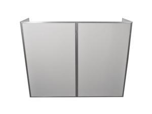 Seismic Audio - SA-FAC1 - 4 Foot Multi Panel DJ Facade - 48 Inch DJ Frontboard Kit Seismic Audio - SA-FAC1 - 4 Foot Multi Panel DJ Facade - 48 Inch DJ Frontboard Kit