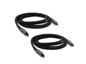Nyrius NWOC500 High Performance Digital Audio Optical Toslink Cable (6 Feet) - Bonus Pack of 2 Nyrius NWOC500 High Performance Digital Audio Optical Toslink Cable (6 Feet) - Bonus Pack of 2