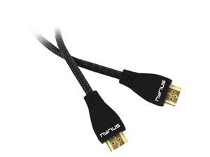 Nyrius High Speed HDMI Cable (6 Feet) Supports 3D, Ethernet, & Audio Return for HDTV, Projector, A/V Receiver, Laptop/PC Nyrius High Speed HDMI Cable (6 Feet) Supports 3D, Ethernet, & Audio Return for HDTV, Projector, A/V Receiver, Laptop/PC