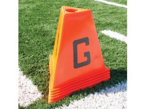 Sport Supply Group 1245134 Poly 11pc Football Sideline Marker Sport Supply Group 1245134 Poly 11pc Football Sideline Marker