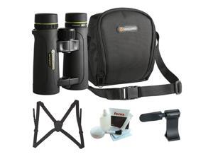 Vanguard Endeavor ED II 8x42 Binocular with Roof Prism Binocular Adapter, Binocular Harness, and Cleaning Kit Vanguard Endeavor ED II 8x42 Binocular with Roof Prism Binocular Adapter, Binocular Harness, and Cleaning Kit
