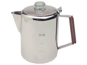 PERCOLATOR, STNLS STEEL 9 CUP PERCOLATOR, STNLS STEEL 9 CUP