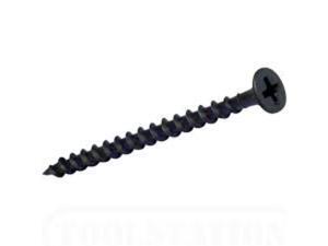 12 Pk Of #6 Black Screws w/Wall Anchors Star Screws 3100-06060 Black 12 Pk Of #6 Black Screws w/Wall Anchors Star Screws 3100-06060 Black