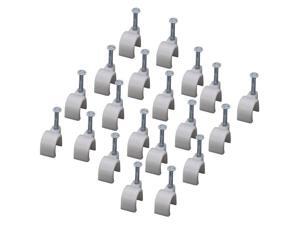 20Pk Coaxial Staple, White AMERICAN TACK Cable Ties VM1020NAW White 070686820803 20Pk Coaxial Staple, White AMERICAN TACK Cable Ties VM1020NAW White 070686820803