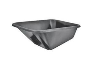 6 Cu ft. Black Steel Tray - TRAY ONLY MINTCRAFT Wheelbarrow Parts TRAY-6SMB-OR 6 Cu ft. Black Steel Tray - TRAY ONLY MINTCRAFT Wheelbarrow Parts TRAY-6SMB-OR