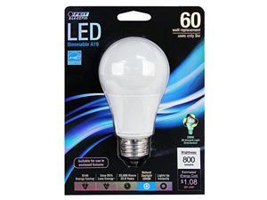 60W Equivalent A19 5000K Dimmable Led Feit Electric Light Bulbs BPOM60/850/LED 60W Equivalent A19 5000K Dimmable Led Feit Electric Light Bulbs BPOM60/850/LED