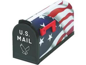 #1 US FLAG POLY MAILBOX T-R 6530US #1 US FLAG POLY MAILBOX T-R 6530US