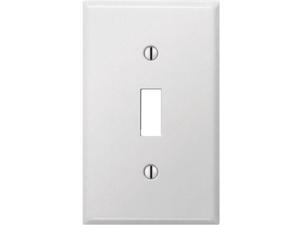 WHT 1 TOGGLE WALL PLATE C981TW WHT 1 TOGGLE WALL PLATE C981TW