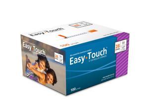 Easy Touch Insulin Syringes 28 Gauge 1cc 1/2 in - 100 ea Easy Touch Insulin Syringes 28 Gauge 1cc 1/2 in - 100 ea