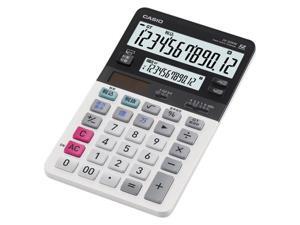 Casio JV-220 Dual Display Compact Desktop Calculator - 12 Digit(S) - Battery/Solar Powered - White - 1 Each Casio JV-220 Dual Display Compact Desktop Calculator - 12 Digit(S) - Battery/Solar Powered - White - 1 Each