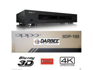 New OPPO DIGITAL BDP-103D DARBEE EDITION UNIVERSAL NETWORK 3D BLU-RAY 4K PLAYER New OPPO DIGITAL BDP-103D DARBEE EDITION UNIVERSAL NETWORK 3D BLU-RAY 4K PLAYER