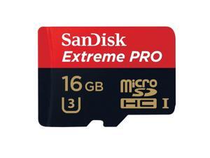 SanDisk Extreme PRO 16GB 95MB/s UHS-I U3 Micro SDHC With 4K Ultra HD SanDisk Extreme PRO 16GB 95MB/s UHS-I U3 Micro SDHC With 4K Ultra HD