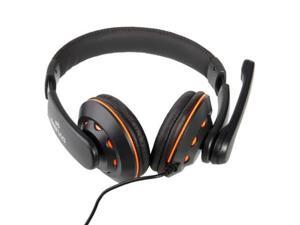New OV-Q5 USB Jack Stereo Headphone/Microphone Black + Orange for PC/Laptop New OV-Q5 USB Jack Stereo Headphone/Microphone Black + Orange for PC/Laptop