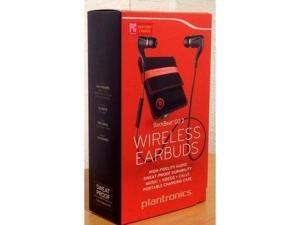 Plantronics BackBeat GO 2 Wireless Bluetooth Stereo Earbuds BLACK+ Charging Case Plantronics BackBeat GO 2 Wireless Bluetooth Stereo Earbuds BLACK+ Charging Case