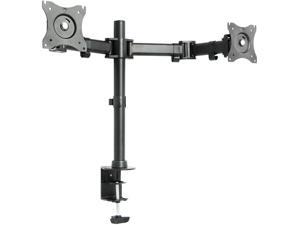 Dual Monitor Arms Fully Adjustable Desk Mount Stand /For 2 LCD Screens up to 27” Dual Monitor Arms Fully Adjustable Desk Mount Stand /For 2 LCD Screens up to 27”