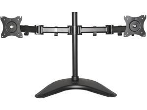 Dual Monitor Mount Fully Adjustable Desk Free Stand for 2 LCD Screens up to 27" STAND-V002P Dual Monitor Mount Fully Adjustable Desk Free Stand for 2 LCD Screens up to 27" STAND-V002P