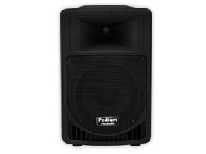 Podium Pro PP806A Battery Powered 8" Active MP3 Speaker 400 Watt PA DJ Karaoke Podium Pro PP806A Battery Powered 8" Active MP3 Speaker 400 Watt PA DJ Karaoke