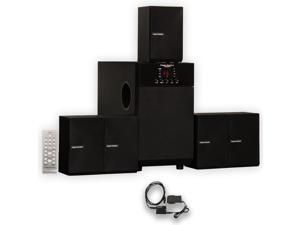 Theater Solutions TS509 Home Theater 5.1 Speaker System Multimedia Surround Sound with Optical Input Theater Solutions TS509 Home Theater 5.1 Speaker System Multimedia Surround Sound with Optical Input