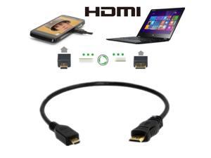30CM/1Ft 1.4V Mini HDMI TypeC Male to Micro TypeD Male Adaptor Cable Cord For PC DV 30CM/1Ft 1.4V Mini HDMI TypeC Male to Micro TypeD Male Adaptor Cable Cord For PC DV