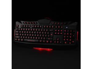 LED red Backlighting USB Wired Gaming Game Keyboard For Laptop Desktop PC LED red Backlighting USB Wired Gaming Game Keyboard For Laptop Desktop PC