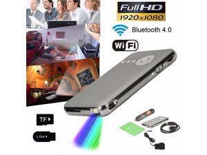 Mini Pocket Portable Bluetooth 1080P HD LED DLP WiFi Home Cinema Theater Projector Quad-core HDMI Mini Pocket Portable Bluetooth 1080P HD LED DLP WiFi Home Cinema Theater Projector Quad-core HDMI