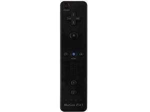 Wireless Remote Motion Controller Plus for Nintendo Wii / Wii U Black Wireless Remote Motion Controller Plus for Nintendo Wii / Wii U Black