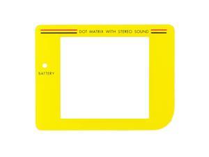 Replacement Clear Screen Plastic Glass for Nintendo GameBoy Yellow Replacement Clear Screen Plastic Glass for Nintendo GameBoy Yellow