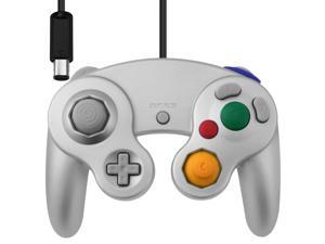 Vibration Joypad Controller for Wii GameCube GC Silver Vibration Joypad Controller for Wii GameCube GC Silver