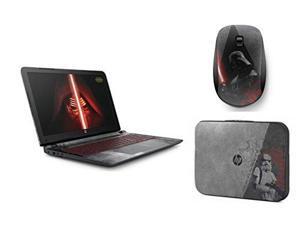 HP 15t Star Wars Laptop Bundle (15.6-inch i7-6500U 12GB 2TB HDD NVIDIA 940M 2GB FHD Windows 10 Home Notebook Laptop Computer) Bundle with HP Star Wars Sleeves and Star Wars Mouses HP 15t Star Wars Laptop Bundle (15.6-inch i7-6500U 12GB 2TB HDD NVIDIA 940M 2GB FHD Windows 10 Home Notebook Laptop Computer) Bundle with HP Star Wars Sleeves and Star Wars Mouses