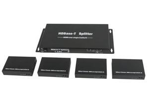 HDBaseT 1x4 HDMI Splitter and 4 Receivers HDBaseT 1x4 HDMI Splitter and 4 Receivers