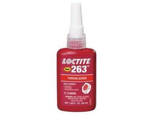 LOCTITE 1330585 Primerless Threadlocker 263, 50mL, Red LOCTITE 1330585 Primerless Threadlocker 263, 50mL, Red