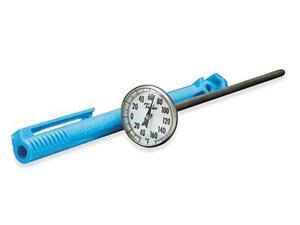 TAYLOR 6096-N Dial Pocket Thermometer, 5 In L TAYLOR 6096-N Dial Pocket Thermometer, 5 In L