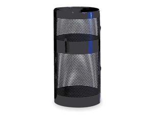 RUBBERMAID FGH9NBK Trash Can, 22 gal., Black RUBBERMAID FGH9NBK Trash Can, 22 gal., Black