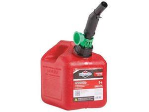 BRIGGS & STRATTON 85013G Gas Can,1 Gal.,Red,Self Vent,Poly BRIGGS & STRATTON 85013G Gas Can,1 Gal.,Red,Self Vent,Poly
