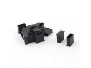 15pcs Black Plastic USB 2.0 Type A Male Port Anti Dust Dustproof Cover Plug Cap 15pcs Black Plastic USB 2.0 Type A Male Port Anti Dust Dustproof Cover Plug Cap