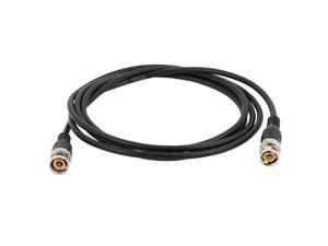 BNC Male to Male Plug Connector Coaxial RF AV Audio Video Jumper Cable 2M BNC Male to Male Plug Connector Coaxial RF AV Audio Video Jumper Cable 2M