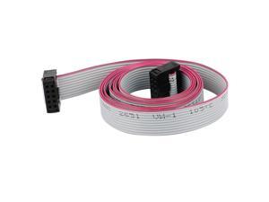 2.54mm Pitch 2 Row 10 Pins Female to Female IDC Connector Flat Ribbon Cable 1M 2.54mm Pitch 2 Row 10 Pins Female to Female IDC Connector Flat Ribbon Cable 1M