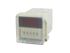 AC 110V DPDT 11P 0.01S-9999H Timer Delay DIN Rail Digital Time Relay DH48S-11 AC 110V DPDT 11P 0.01S-9999H Timer Delay DIN Rail Digital Time Relay DH48S-11