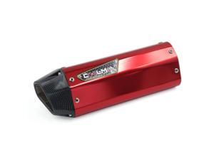 Carbon Fiber Color Motorcycle Exhaust Muffler Stainless Steel Silencer Carbon Fiber Color Motorcycle Exhaust Muffler Stainless Steel Silencer