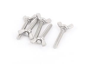 M5x30mm 304 Stainless Steel Thumb Bolts Butterfly Wing Screw 5pcs M5x30mm 304 Stainless Steel Thumb Bolts Butterfly Wing Screw 5pcs